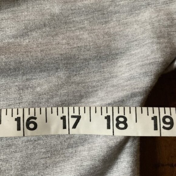 Lou & Grey Soft Short Sleeve Dress Size XS Gray NWT - Picture 6 of 7